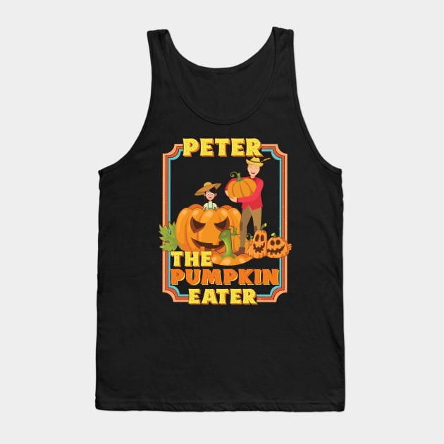 Peter Peter Pumpkin Eater Tank Top by Kishu